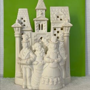 PartyLite Cream Holiday Village Decor